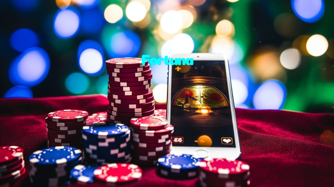 Fortuna casino presented on mobile device in Pakistan with slots and live games